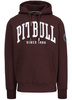 Bluza PIT BULL NORTON dark burgundy kaptur