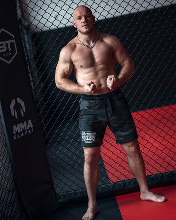 Spodenki DOBERMANS SMALL LOGO SP316 moro