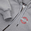 Bluza EXTREME HOBBY NO PAIN NO FUN jasnoszara rozpinana