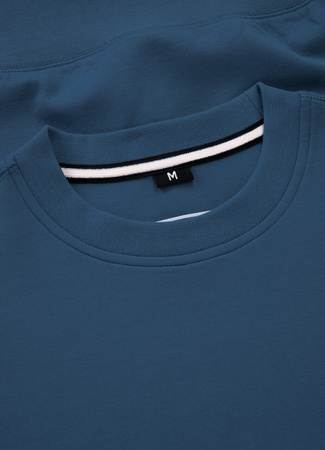 Bluza PIT BULL SAMPSON petrol blue prosta