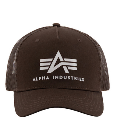 Czapka ALPHA INDUSTRIES TRUCKER BASIC hunter brown 186902 696