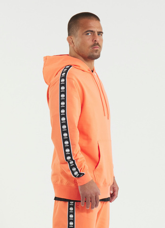 Bluza PIT BULL Tricot Terry TAPE NUGGET bright salmon kaptur