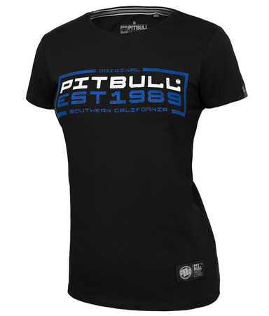 T-shirt damski PIT BULL  IN BLUE WMN czarny
