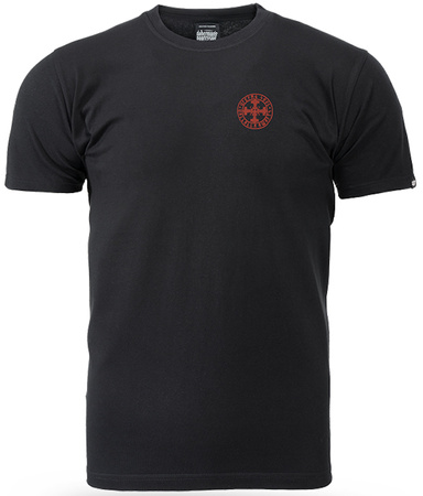 T-shirt DOBERMANS THORS CROSS TS386 czarny