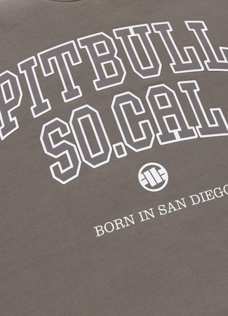 Bluza PIT BULL SO CAL taupe prosta