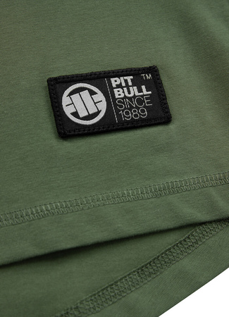 Longsleeve PIT BULL SPANDEX HILLTOP z kapturem olive dillard