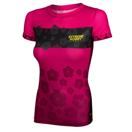 Koszulka Biegowa Damska Flowers