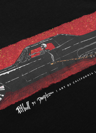T-shirt PIT BULL DEVIL'S DEVILLE czarny