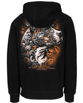 Bluza PIT BULL TATTOO czarna kaptur