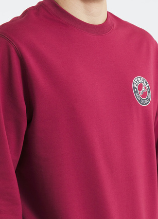 Bluza PIT BULL Tricot Terry SAN DIEGO CA bordowa prosta