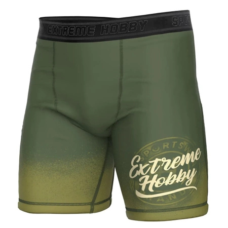 Spodenki Vale Tudo EXTREME HOBBY BADGE khaki