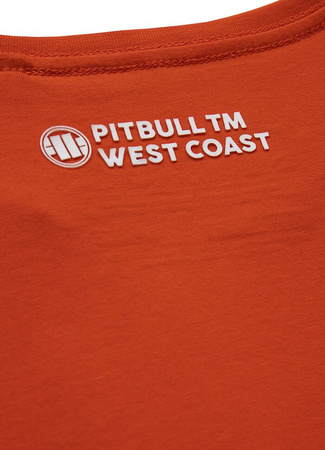 T-shirt damski PIT BULL HASHTAG WMN czerwony