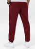 Spodnie sportowe PIT BULL Tricot Terry NUGGET bordowe