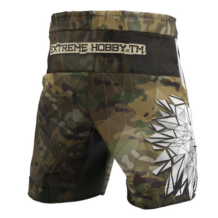 Spodenki Grappling kids  EXTREME HOBBY POLSKA CAMO khaki