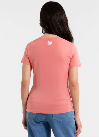 T-shirt damski PIT BULL SD WMN koralowy 