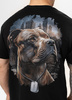 T-shirt PIT BULL HERO czarny