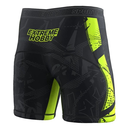 Spodenki Vale Tudo EXTREME HOBBY NEO limonka