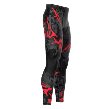 Legginsy Sportowe Męskie Black Panther