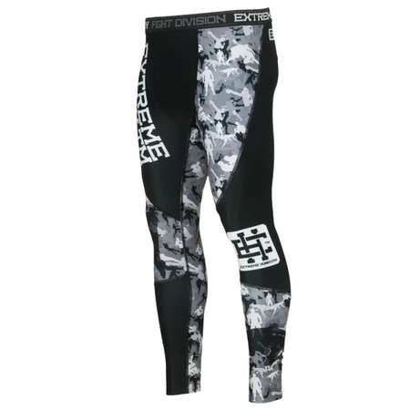 Legginsy męskie EXTREME HOBBY COMBAT GAME czarny