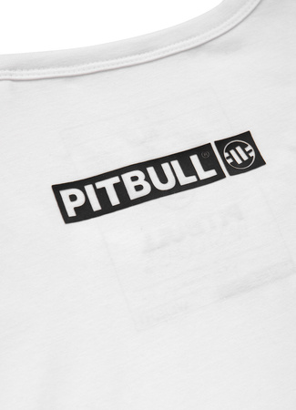 Tank top PIT BULL SLIM FIT HILLTOP biały