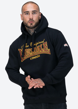 Bluza LONSDALE PRESTOLEE czarna kaptur