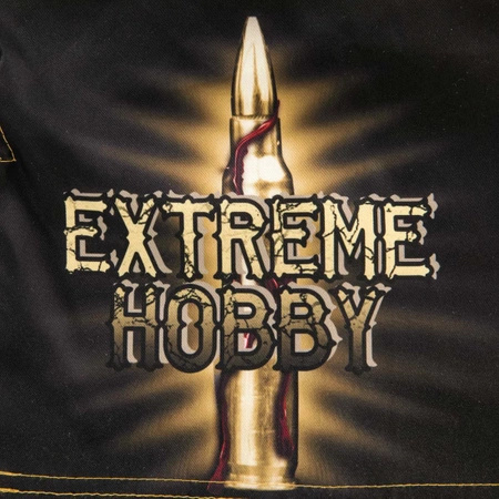 Spodenki Grappling EXTREME HOBBY SANTA MUERTE czarny