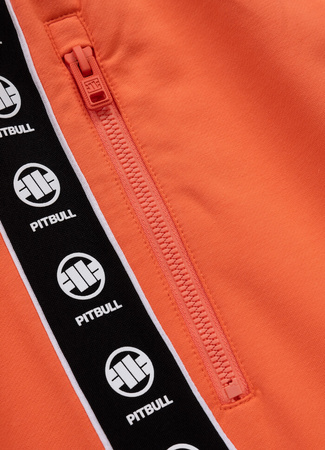 Spodenki PIT BULL Tricot Terry TAPE NUGGET bright salmon