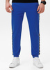 Spodnie sportowe PIT BULL Tricot Terry TAPE NUGGET niebieskie (electric blue)