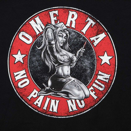 Bluza EXTREME HOBBY NO PAIN NO FUN czarna rozpinana