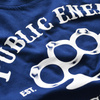 T-shirt PRETORIAN PUBLIC ENEMY granatowy