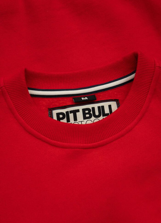 Bluza PIT BULL SMALL LOGO 21 czerwona prosta