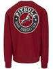 Bluza PIT BULL Tricot Terry SAN DIEGO CA bordowa prosta