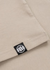 T-shirt PIT BULL USA CAL 190 spandex beżowy (greyish sand)