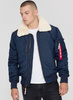 Kurtka ALPHA INDUSTRIES INJECTOR III niebieska (rep.blue) 143104 07