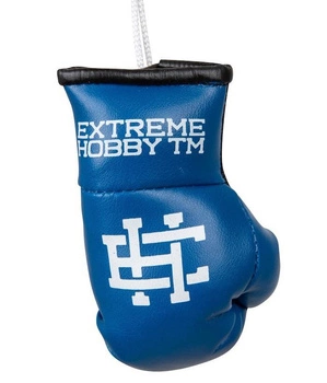 Mini rękawica/ zawieszka bokserska EXTREME HOBBY niebieska