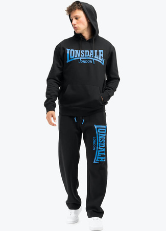 Bluza LONSDALE CHATSWORTH czarna kaptur