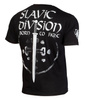 T-shirt SLAVIC DIVISION BORN TO FIGHT czarny