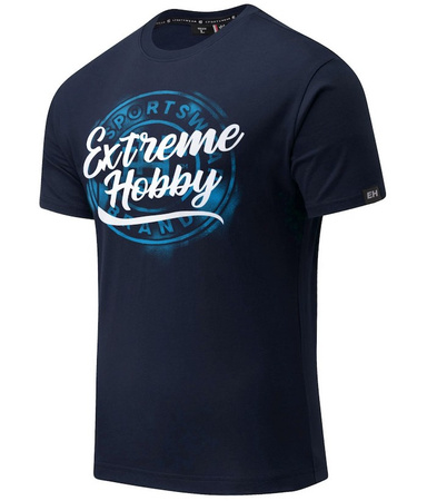 T-shirt EXTREME HOBBY BADGE granatowy