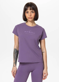 Damska koszulka sportowa PIT BULL AVENIDA WMN dusty grape