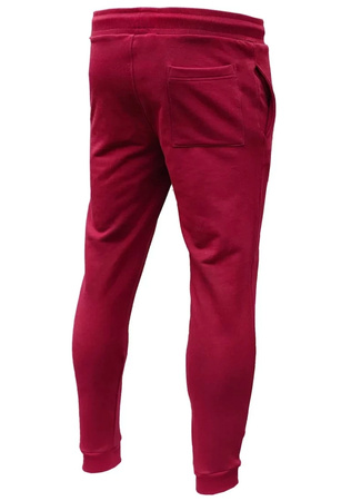 Spodnie dresowe EXTREME HOBBY BLOCK 2025 bordowe