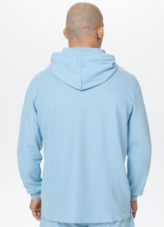 Bluza PIT BULL ROCKEY PIQUE błękitna kaptur