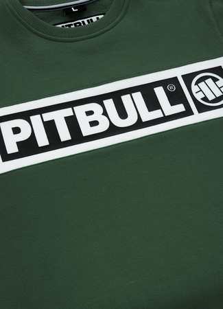 Bluza PIT BULL SHERWOOD ciemnozielona (dark green) prosta