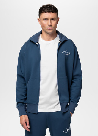 Bluza PIT BULL SAMPSON niebieska (petrol blue) stójka