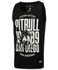 Tank top PIT BULL Slim Fit SAN DIEGO DOG czarny