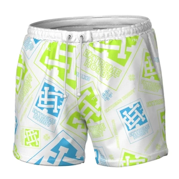 Szorty kąpielowe EXTREME HOBBY FLASH białe