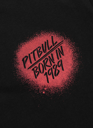 T-shirt PIT BULL Loose Fit GRAFFITI czarny