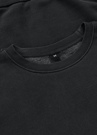 Bluza PIT BULL Washed HACKETT grafitowa prosta