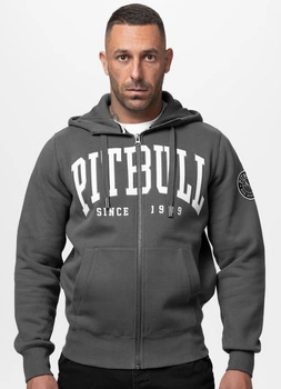Bluza PIT BULL NORTON grafitowa rozpinana