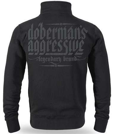 Bluza DOBERMANS SWELLING LOGO BCZ351 stójka czarna