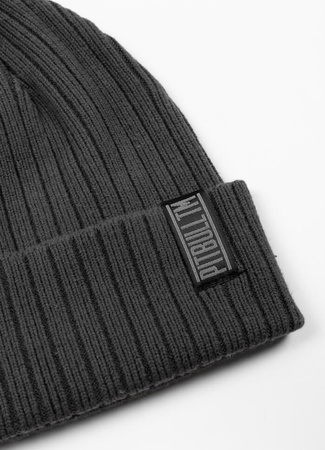 Czapka zimowa PIT BULL SILVAS TM grafitowa